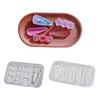 Silicone Resin Moulds Silicone Jewelry Mould for Hair Clip Hair Barrettes Making