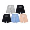 Herren Damen Locker Sitzende Streetwear Shorts Mit Grafikdruck Baumwolle Lässig 5-Taschen Bequem