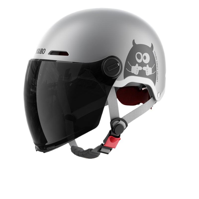 Electric Car Helmet Couple Four Seasons Universal Battery Motorcycle Men's Half Helmet Helmet