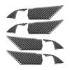 Pour Toyota Camry 2018   Accessoires Fibre de Carbone Panneau de Couverture de Poignée de Cuillère de Porte Intérieure Autocollants Garniture
