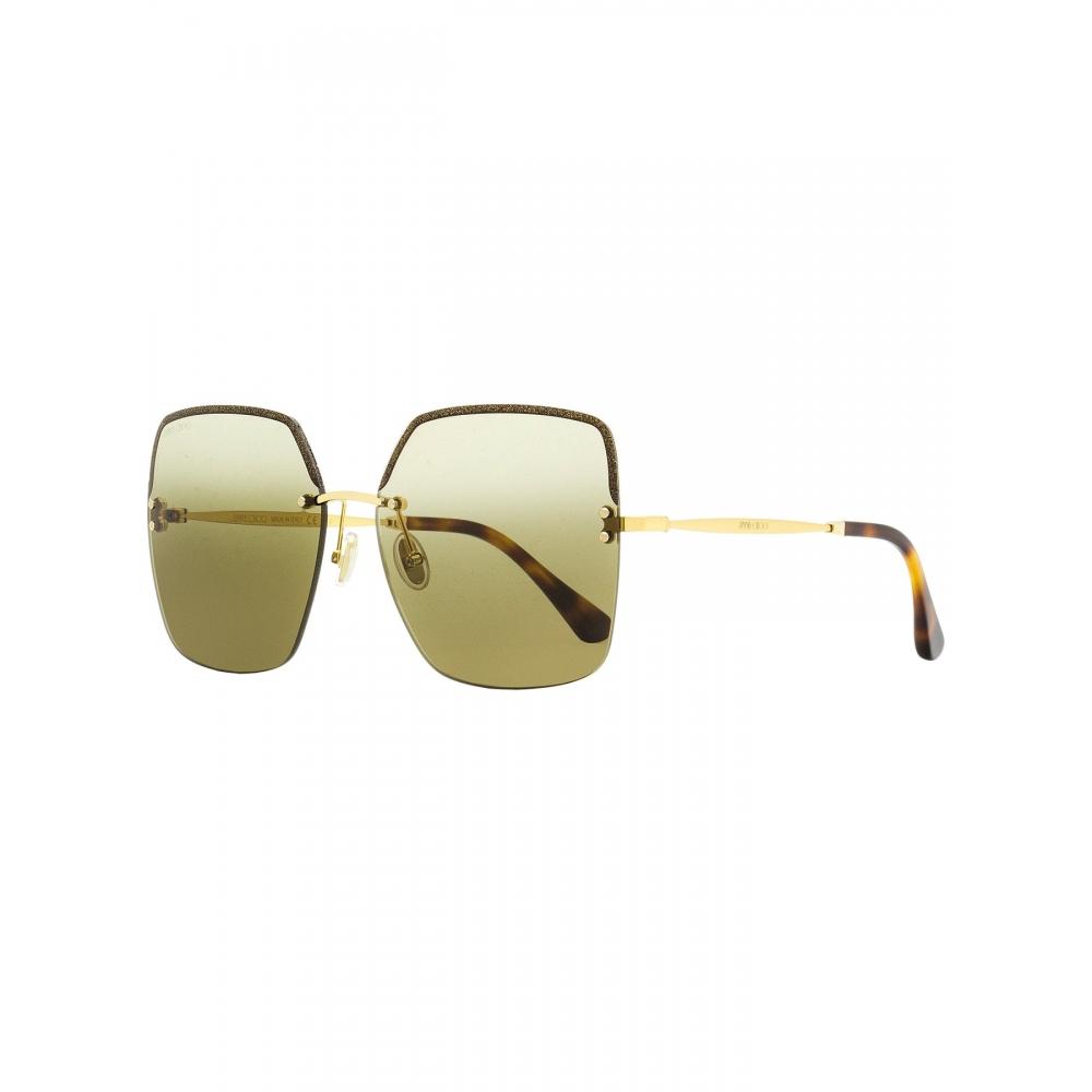 

Jimmy Choo Women s Square Sunglasses Tavi/S 01QHA Gold/Havana 60mm