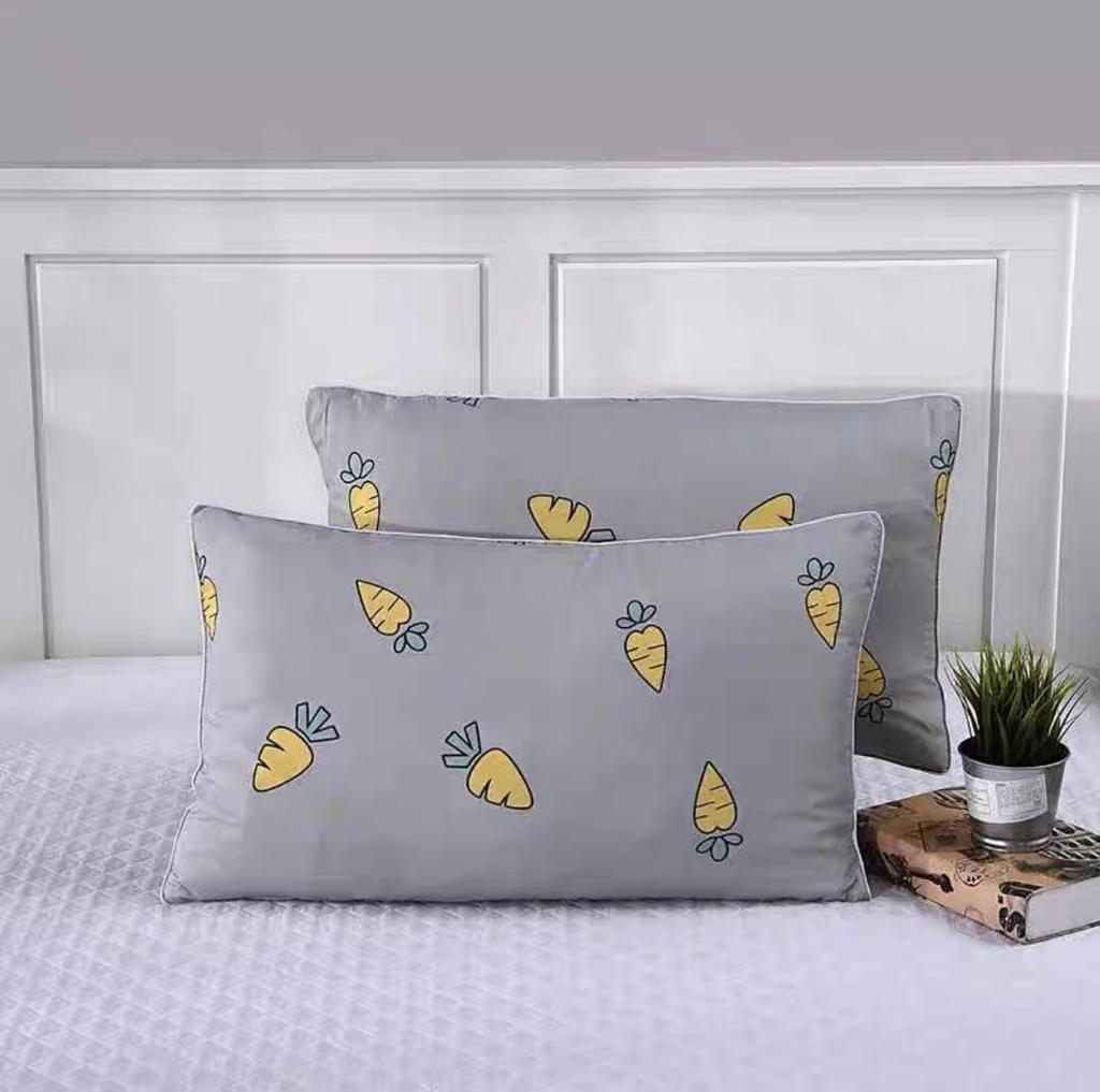 Neck Support Pillow Pair with Pillowcases for Adults & Students - Perfect for Home or Dorm