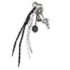 Korean Style Badminton Design Backpack Charm for Athletes and Students Practical Alloy Keychain Fashion Bag Pendant