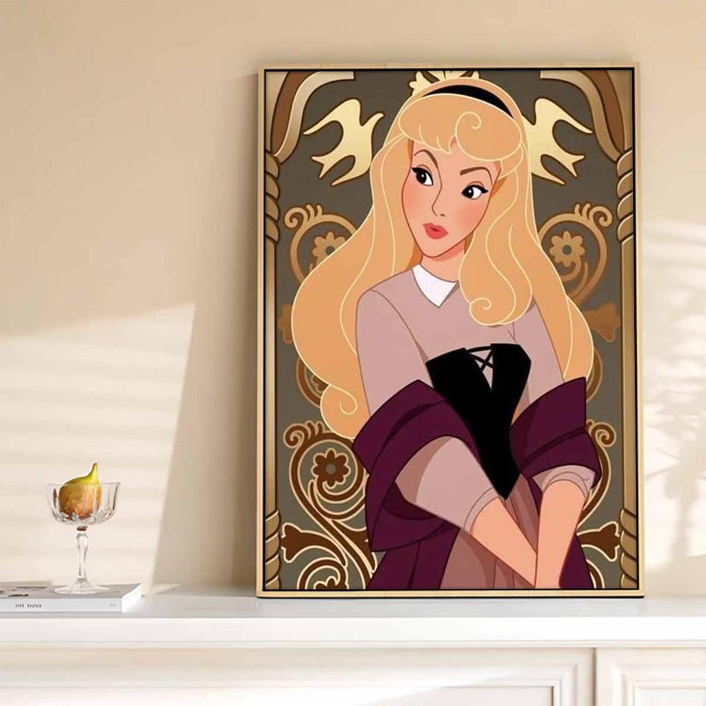 5D Diy Diamond Painting A Mischievous Princess Full Drill Rhinestones Mosaic Embroidery Handmade Products Home Decor Gift