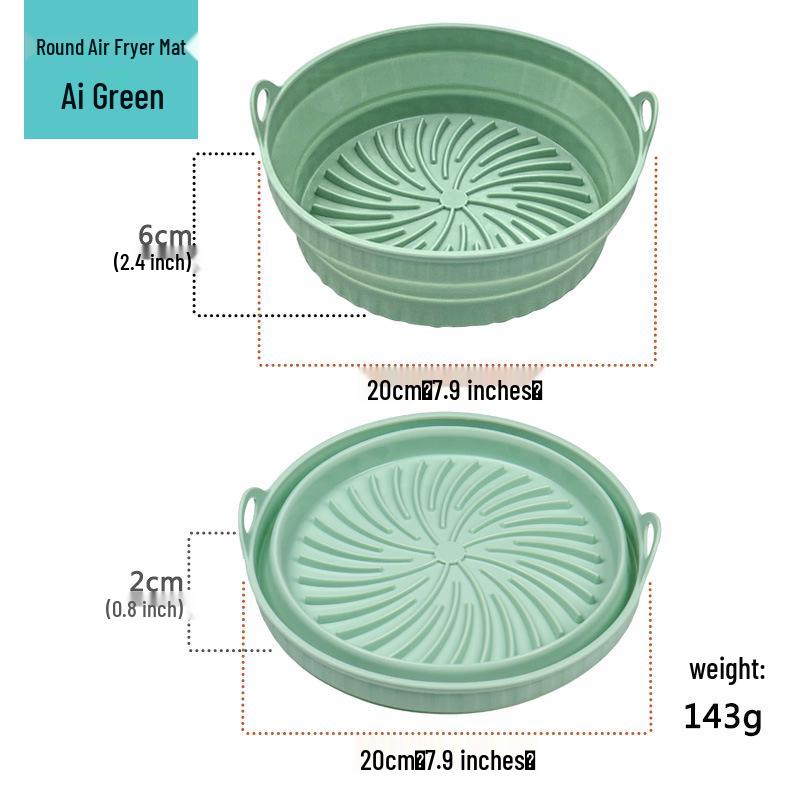 Silikonowa Forma do Pieczenia i Mata do Frytkownicy Powietrznej - Silikon Spożywczy