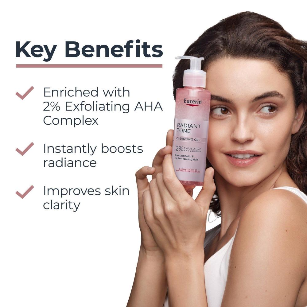 Eucerin Radiant Tone żel oczyszczający 6,8 uncji