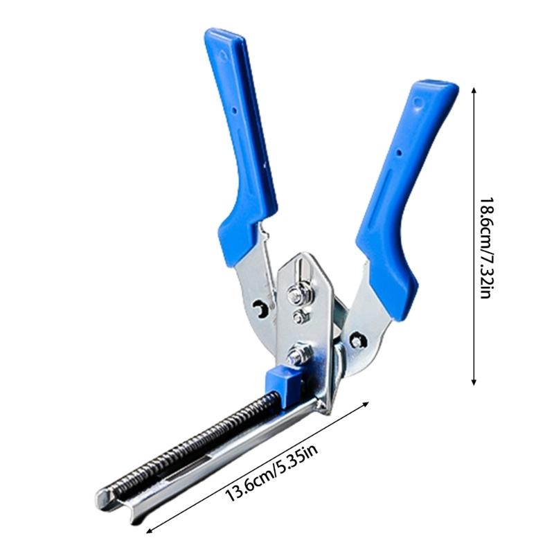 Professional Animal Cage Installation Pliers Set With 600 M Clips Antislip Handle For Farm Use Upholstery Installation