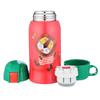 TIGER Kids' 600ml Dual-Use Insulated Straw Bottle