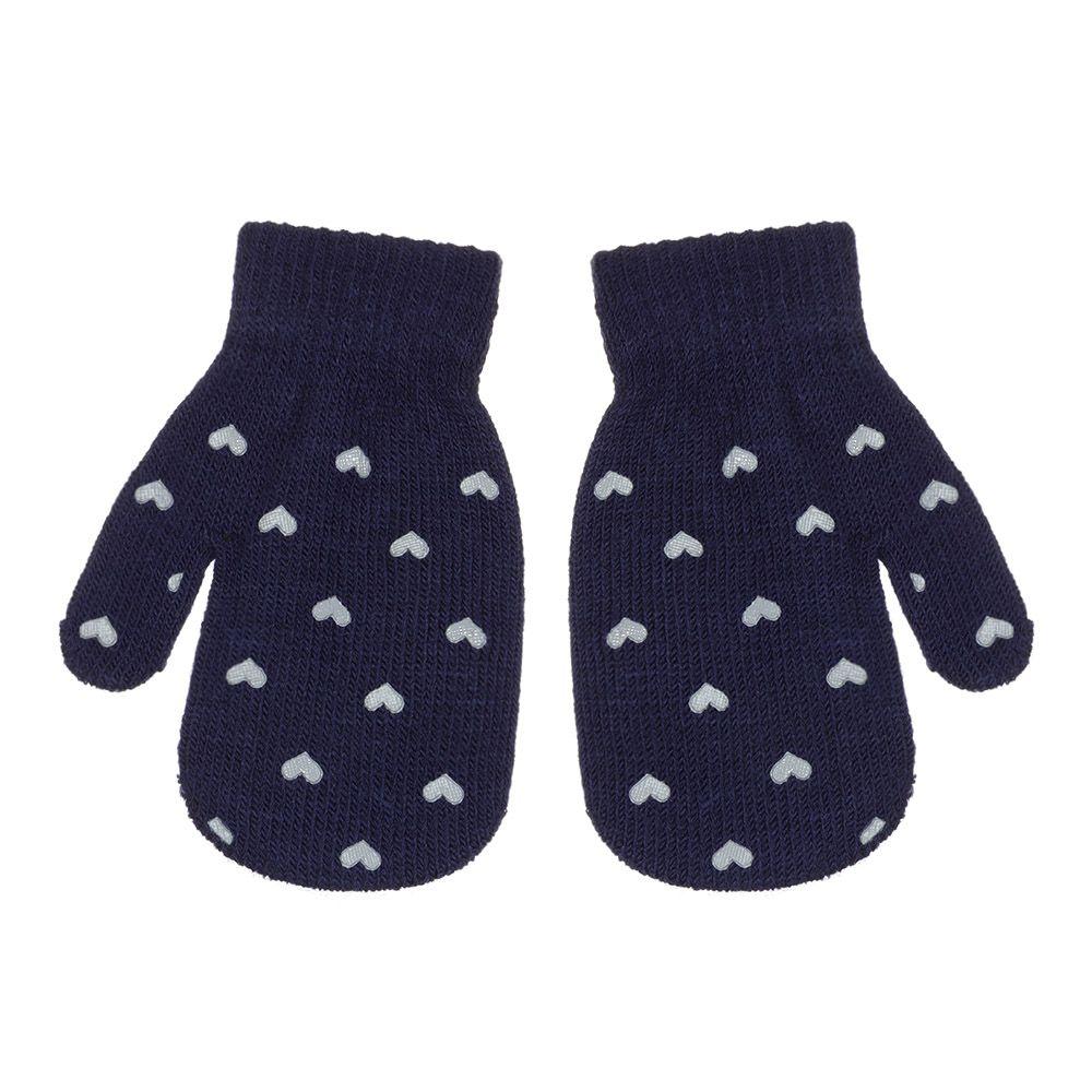 Winter Soft Outdoor Sports Star Thick Warm Kids Gloves Cute Cartoon Knitted Mittens
