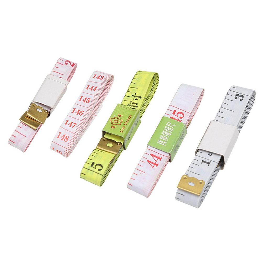 Portable 60in Soft Tape Measures Double Scale Mini Clothes Tailor Ruler Body Measuring Ruler
