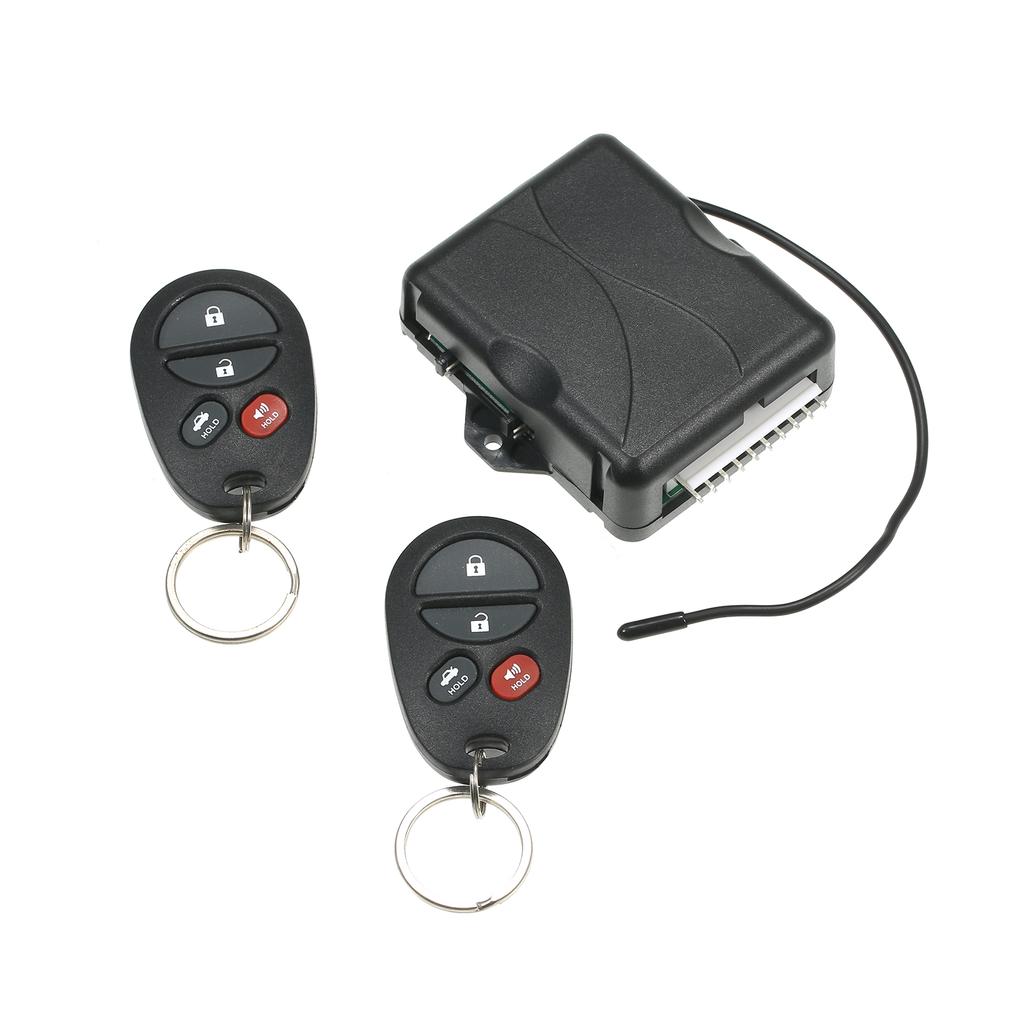 Universal Car Door Lock Keyless Entry System Car Immobilizer Auto Remote Central Kit with Control Box