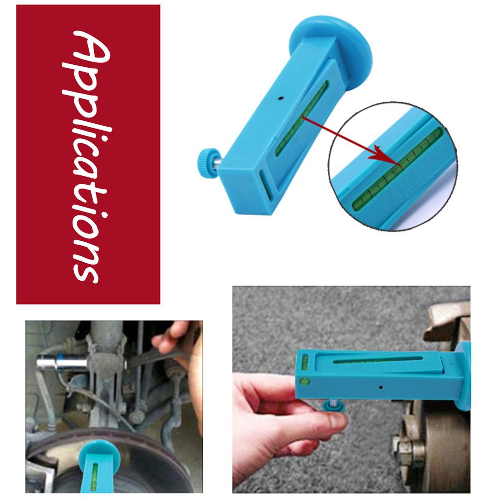 Black Blue Magnetic Camber Castor Strut Wheel Alignment Gauge For Car Truck Four Wheel Positioner Universal Magnetic Gauge Tool