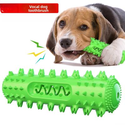Sound Dog Toy Molar Stick Cleaning Teeth Serrated Dog Toothbrush Leaking Pet Products