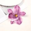1Pc Hawaiian Flower Hair Clips For Women Girl Artificial Flower Hair Barrettes Hair Accessories Vacation Beach Party Hairpins