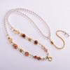 Versatile Bead Chain Thangka Buddha Brand Fox Fairy Bead Chain, Fashion Necklace, Bead Sweater Chain Chalcedony