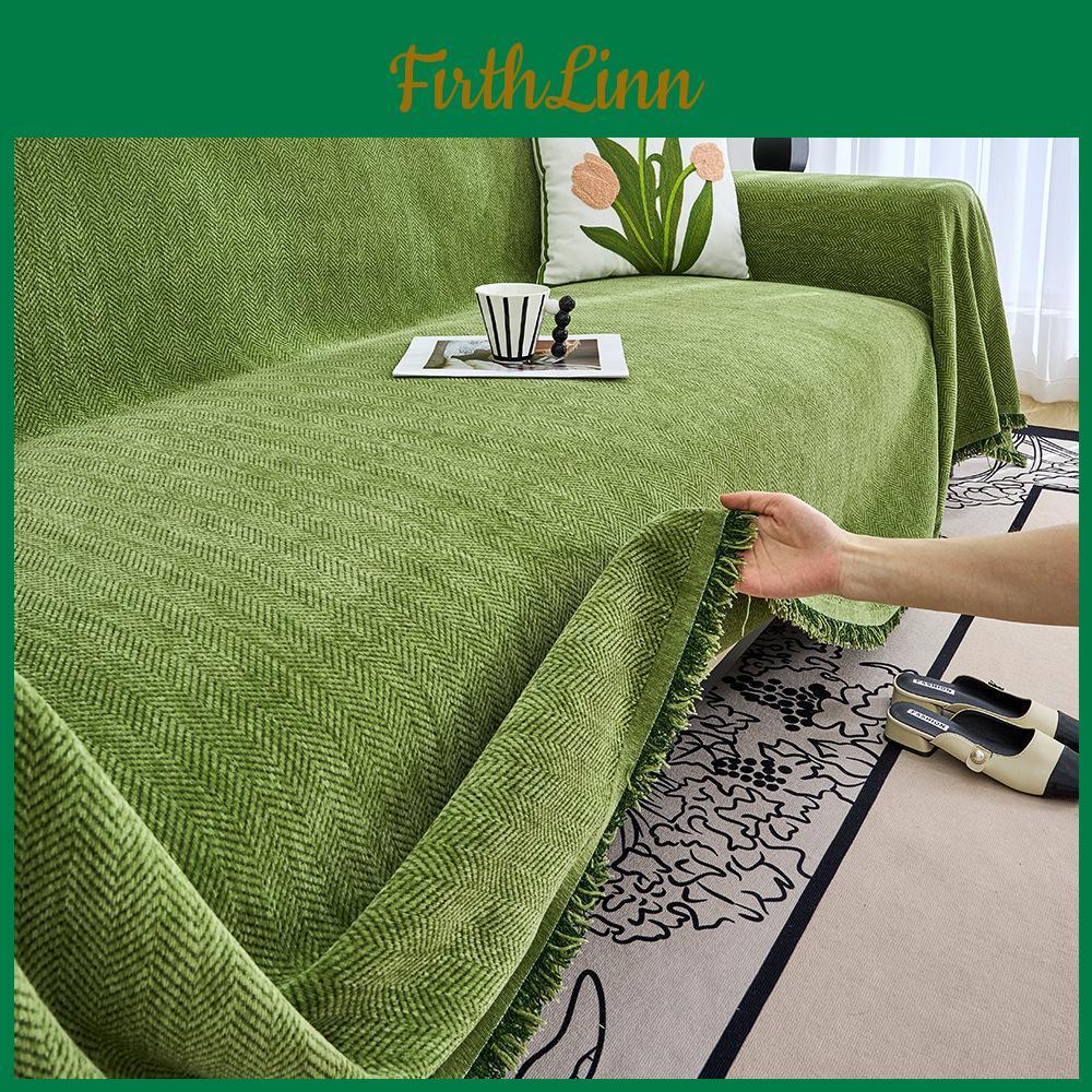 Towel Sofa Blanket Chenille Sofa Tassels Furniture Cover Couch Cover Dustproof Antiscratch Sofa Cover Home Living Room Decor