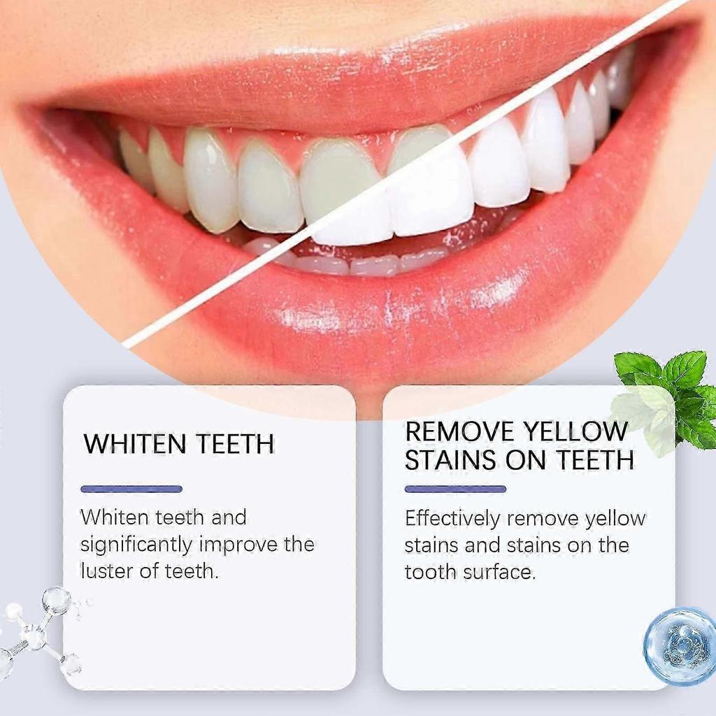Gentle Whitening Toothpaste for Stain Removal & Oral Health - Brighten Teeth, Prevent Decay, and Promote Fresh Breath - 120g