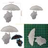 Regenschirm Metall-Stanzformen Schablone Scrapbooking DIY Album Stempel Papier Prägung Top-Angebot