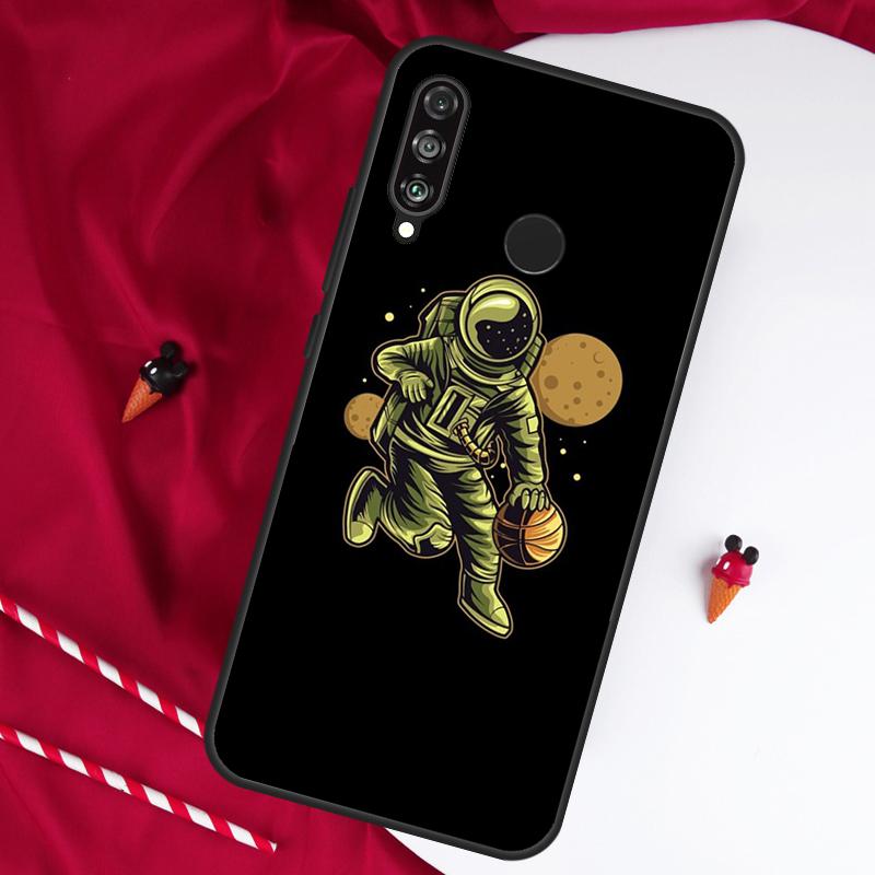 Astronaut Weltraum Dunk Für Huawei Nova Y61 Y91 Y90 Y70 Y60 Y72 12s 12i 11i 7i 8i 9 10 SE P60 Pro P30 P40 Lite Hülle