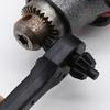 2-In-1 Drill Chuck Ratchet Wrench Two-way Quick Change Adapter Spanner Universal Double Head Chuck Key Replacement Tool