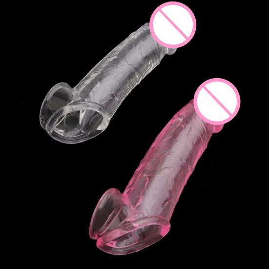 Cock Ring Lengthened Good Toughness Compact Delay Ejaculation Lock Ring for Sex