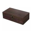 Retro Wooden Storage Box Plain Wood With Lid Multifunction Hinged Boxes Gift Packing Jewelry Case Box Home Sundries Storage Box
