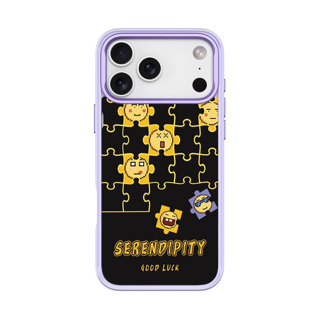 Applicable to Apple 17 mobile phone case, advanced sense 16 replaceable back plate 15promax magnetic mobile phone case, expression puzzle