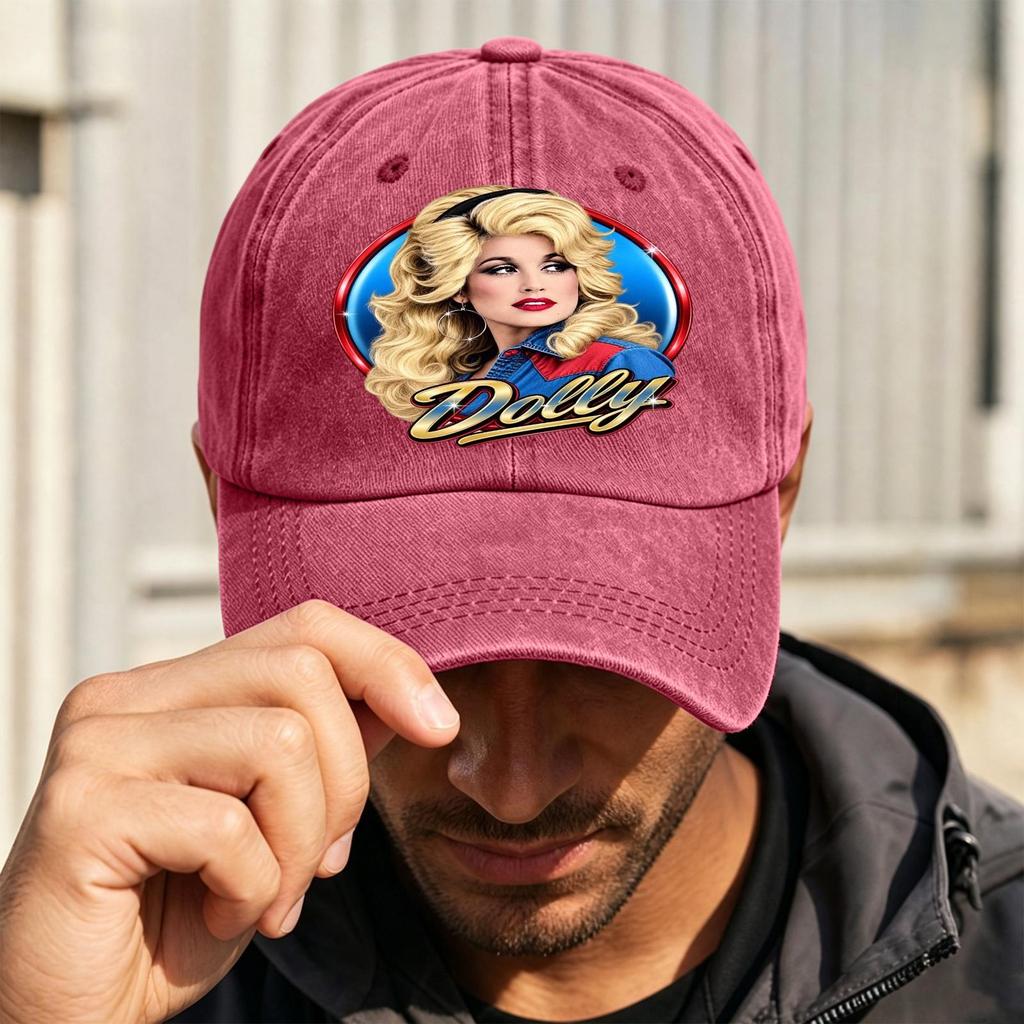 Unisex Retro Baseball with Fashion Print for Men and Women Everyday Wear
