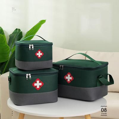 Multi-Role Medicine Storage Bag Large Capacity Medicine Preserve First Aid Kit Portable Rescue Bag Organizer Outdoor Travel