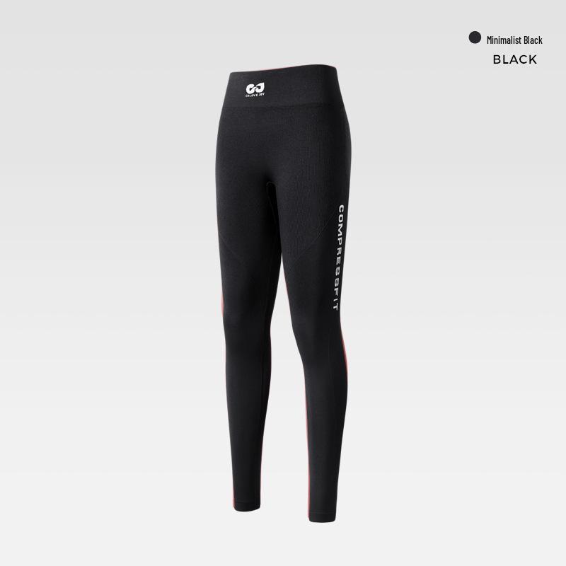 Seamless Nude High-Waist Yoga Pants: Women's Spring/Summer Hip-Lifting, Tight, Elastic Sports Fitness Wear.