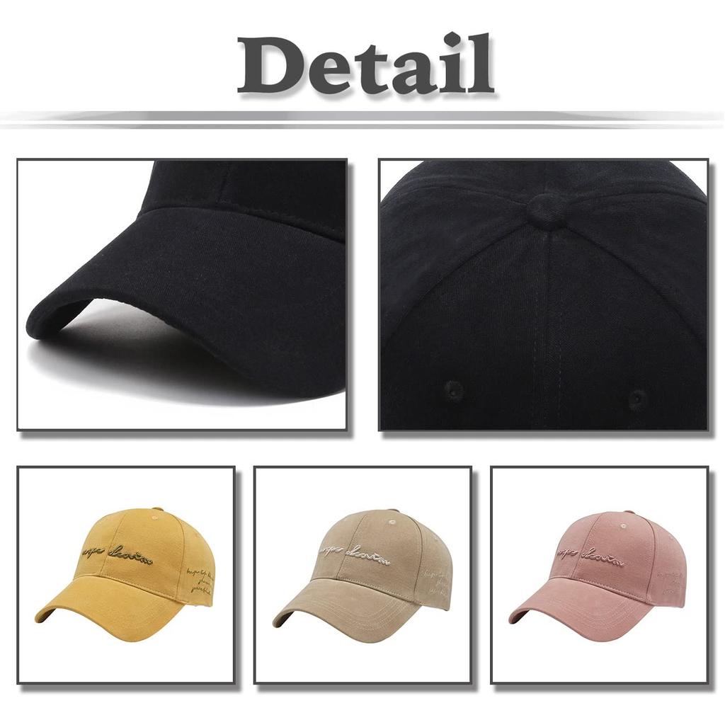 English Simple CA570 [White Fang] Hat, Letters, Logo, Cap, Design, Stylish, Men's, Women's, (Pink)