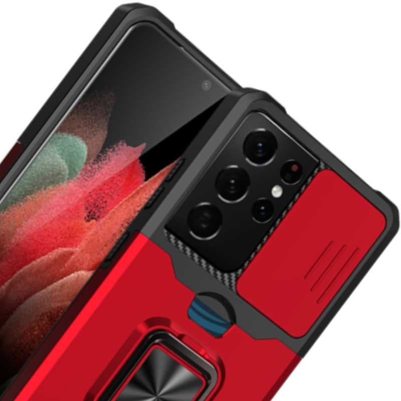 Sc Task Galaxy S21 Ultra Czerwony