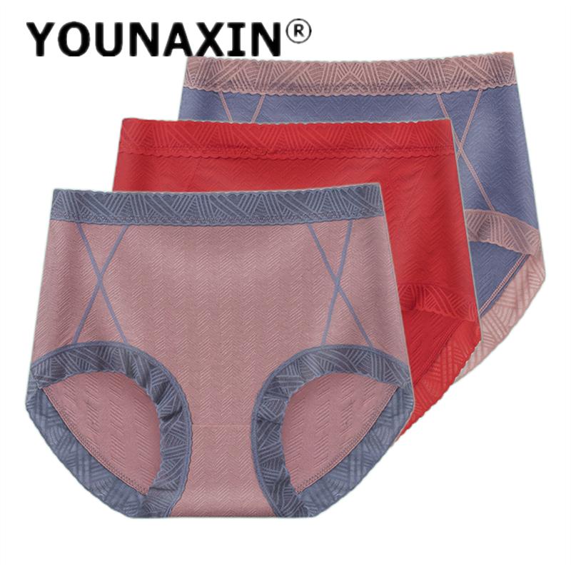 3-teiliges Höschen in Übergröße, Damen-Slips, Dessous, Baumwollunterwäsche, Mädchenunterwäsche, atmungsaktive Untershorts, XL, 2XL, 3XL, 4XL, 5XL, 6XL