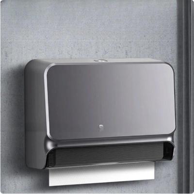 No Drilling Hand Wiping Paper Box Wall Mounted Hand Tissue Dispenser Paper Towel Holder Hotel Induction Paper Dispenser