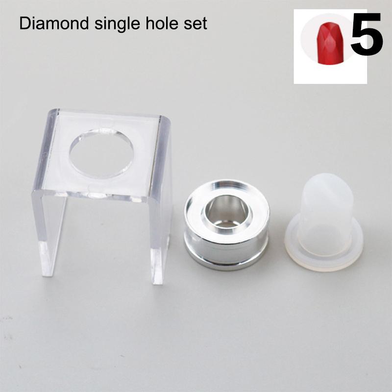 Diy Self-Made Handmade Handmade Craft Tool Lipstick Material Kit Small Sample Nozzle Empty Tube Silicone Aluminum Mold Lipstick