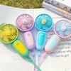 USB Mini Strong Wind Handheld Fan USB Rechargeable Mini Desktop Air Cooler