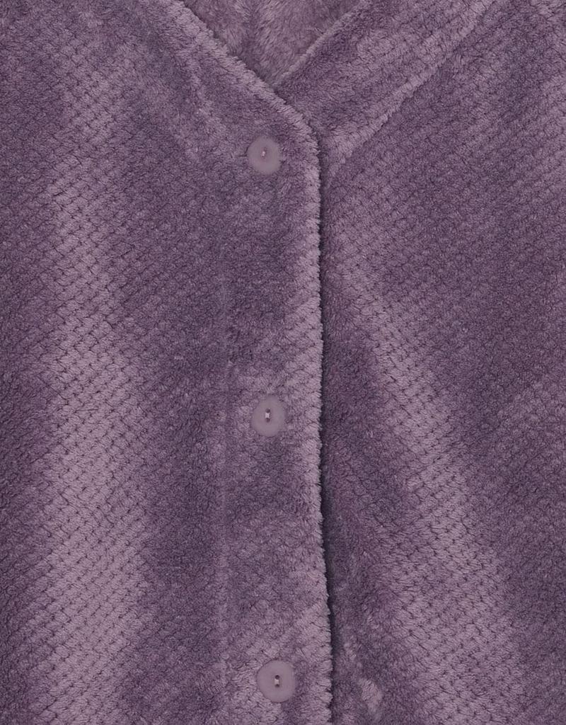 Wacoal Fleece Poncho Pajamas Bolero for Perfect for and as a Gift [Raku-Raku Partner] Women's Seniors, Hospitalization, Winter, (DNL112)