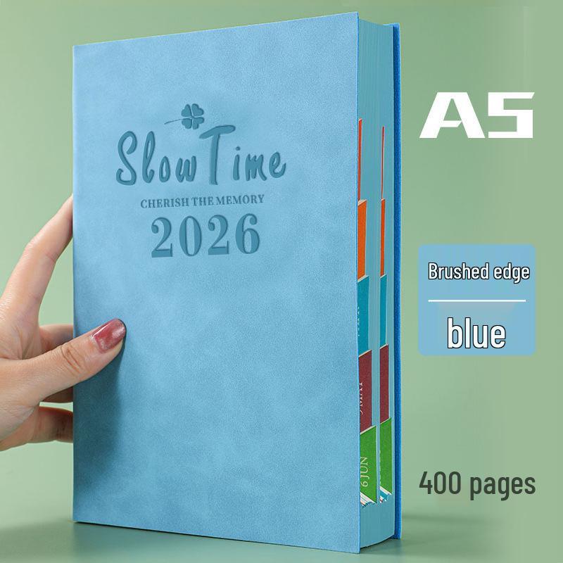 2026 A5 Daily Planner: Student & Office Diary, Customizable Souvenir Notebook