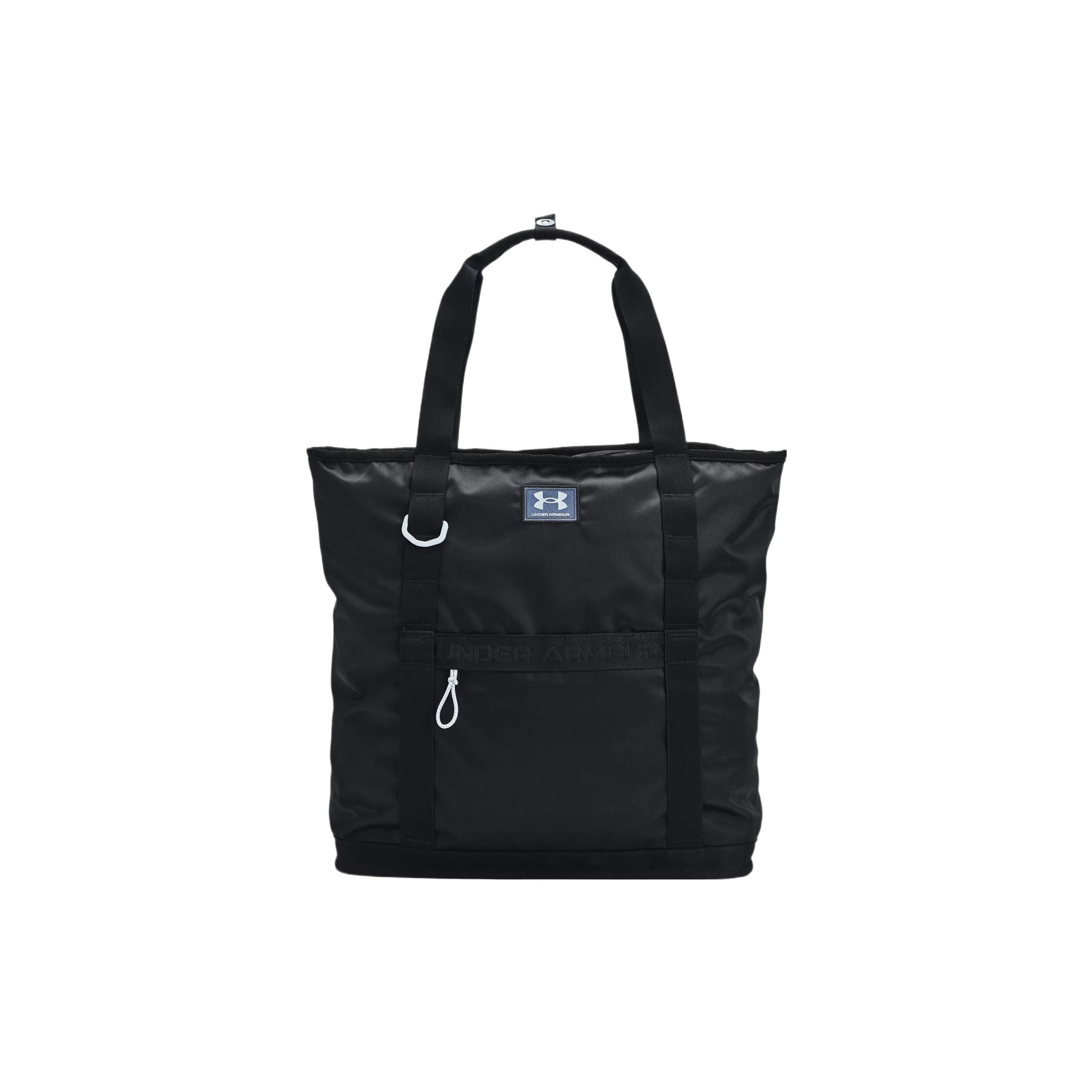 

New Under Armour Polyester Tote Bag Shopping Bag Backpack Regular Women s Black 1376464-001 38.4*12.2*40.9CM