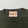 Plan C Green Wool Cropped Short Knit Sweater Tops 40 greenUsed