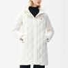 New FILA Down Jacket Women's Steam White F11W241907F-IV