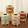 Exquisite Paper Holder Plastic Decoration Box Creative Desktop Storage Box  Desktop Organization