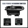 Power Window Switch 29885 1791339 for Ford Transit MK8 Custom 14 15 16 17 18 21 22 23 Driver Side Door Power Window Control with Light Switch Black