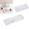 Imitation Marble Bathroom Vanity Tray Rectangular Serving Jewelry Tealight Display Holder