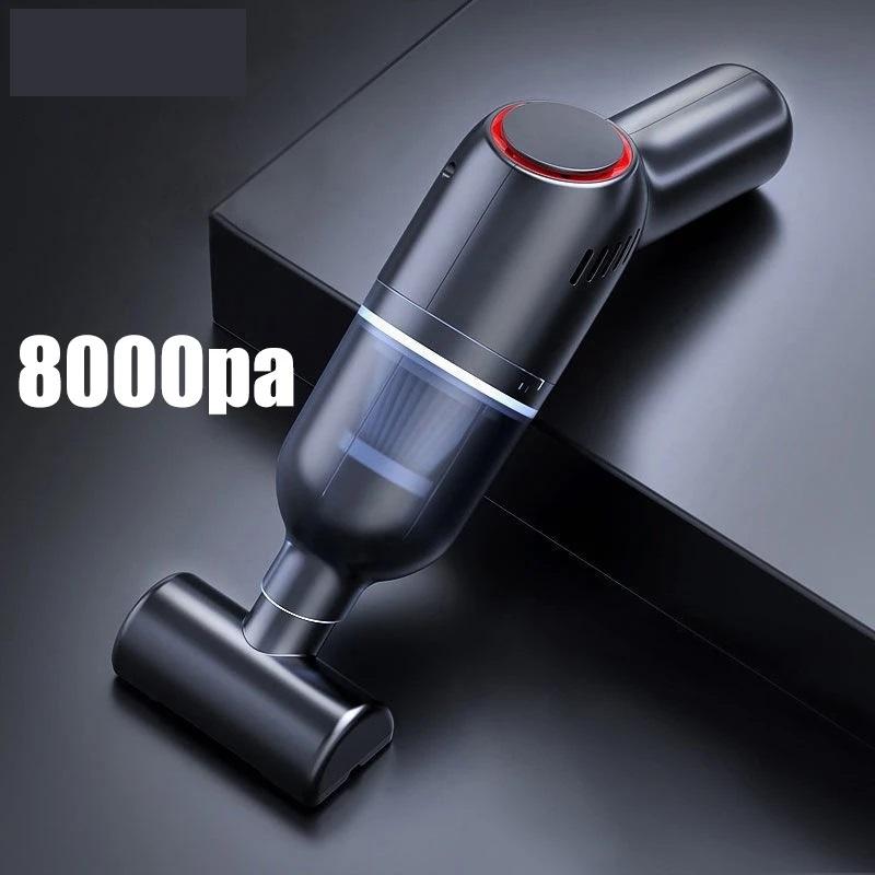 Buy 8000Pa Wireless Car Vacuum Cleaner Cordless Handheld Auto Vacuum