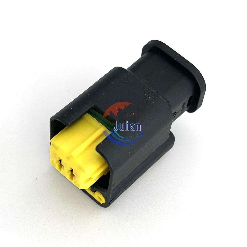 2-Hole Automotive Wiring Harness Connector Plug (1801174-4/1801176-4)