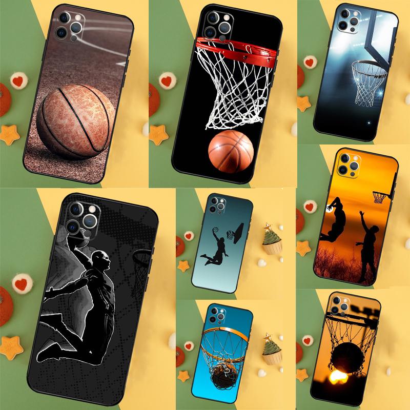 Basketball Basket Case For Xiaomi Redmi Note 13 Pro 10 11 12 14 15 Pro Plus Redmi 15C 14C 10C 12C 13C 15 Cover