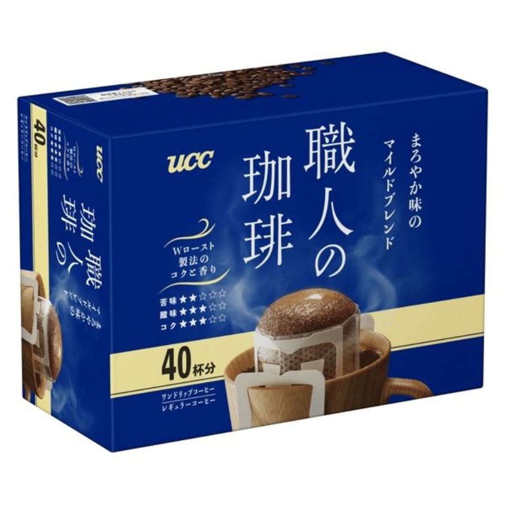 Japan UCC UESHIMA COFFEE Artisan Coffee One Drip Coffee 40 Cups (Rich Blend / Mild Blend / Special Blend)