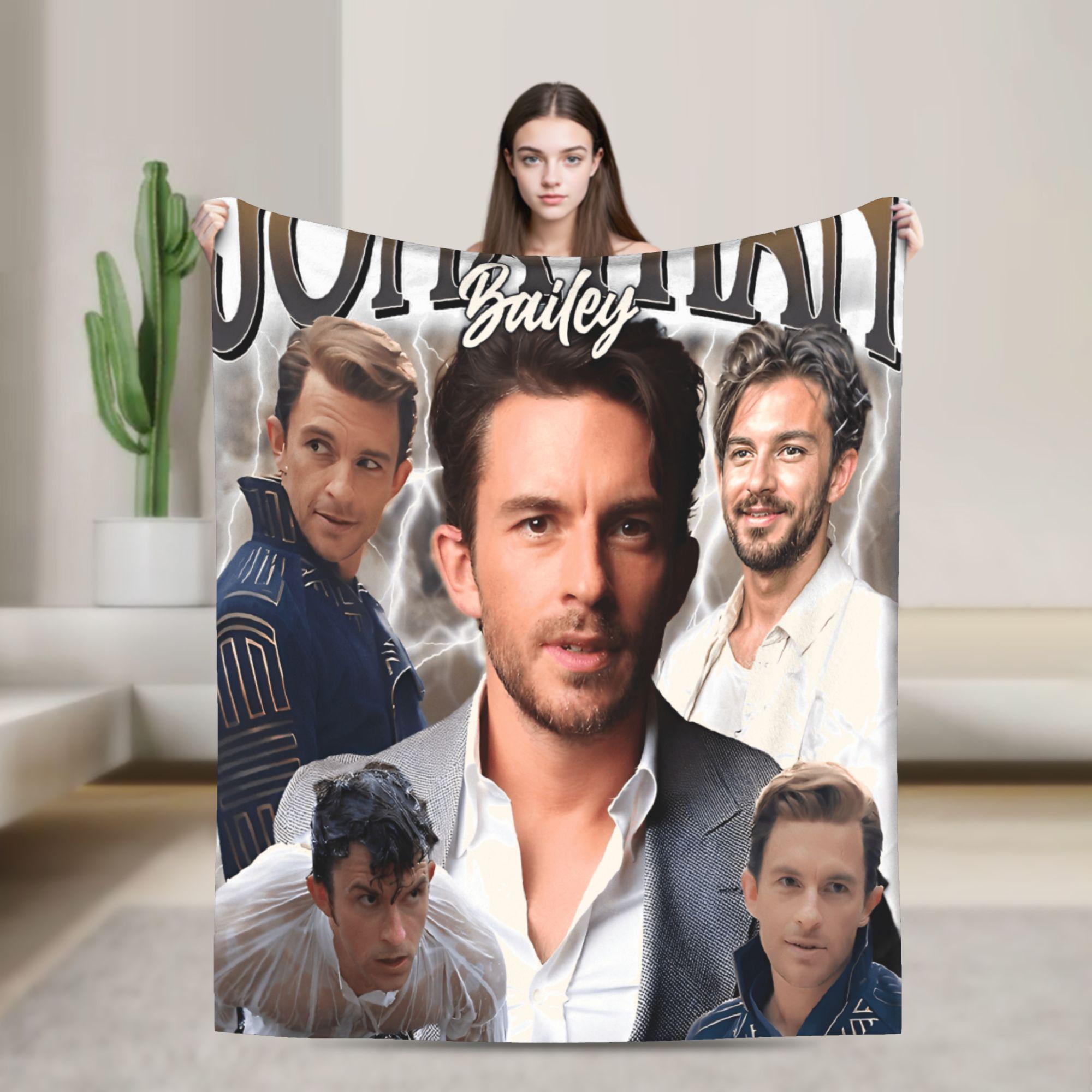 

Jonathan Bailey Blanket Warm Fluffy Plush Throw Blanket For Students Home Decor Flannel Bedspread Bed Cover 30x40in