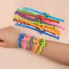 12Pcs Cartoon Dinosaur Bracelets Kids Boys Birthday Party Favors Pinata Filler Guests Gift Dinosaur Party Decorations Supplies
